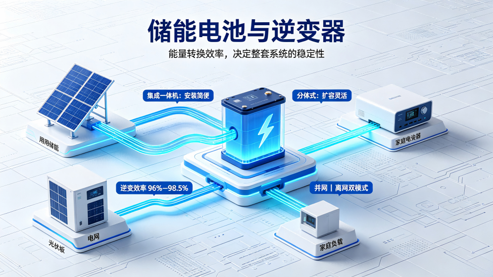 Matching Logic Between Household Energy Storage Batteries and Inverters
