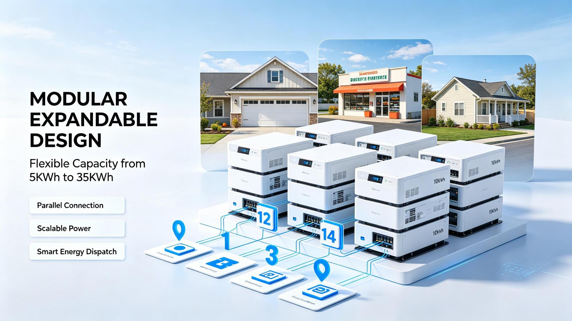Modular Expandable Design for Diverse Power Demand