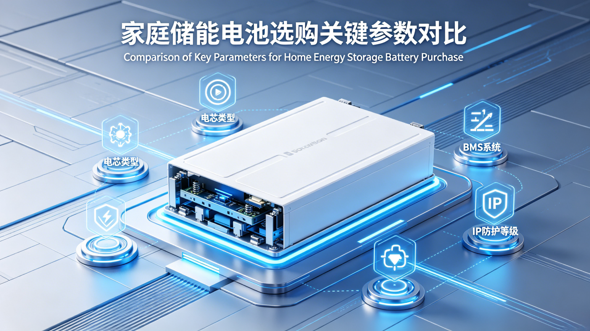 Key Parameters Comparison for Selecting Home Energy Storage Batteries