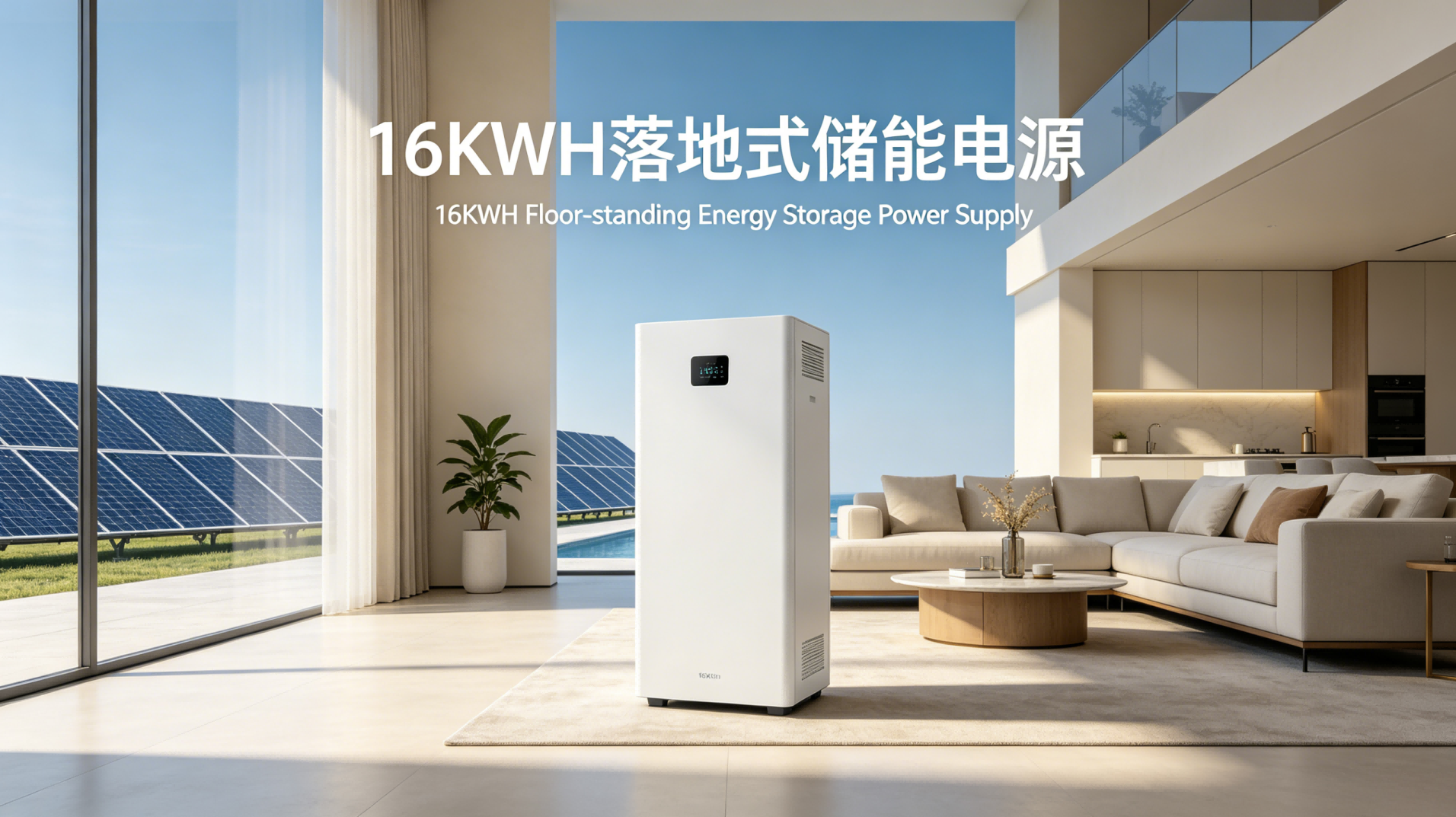 16KWH floor-standing energy storage power supply