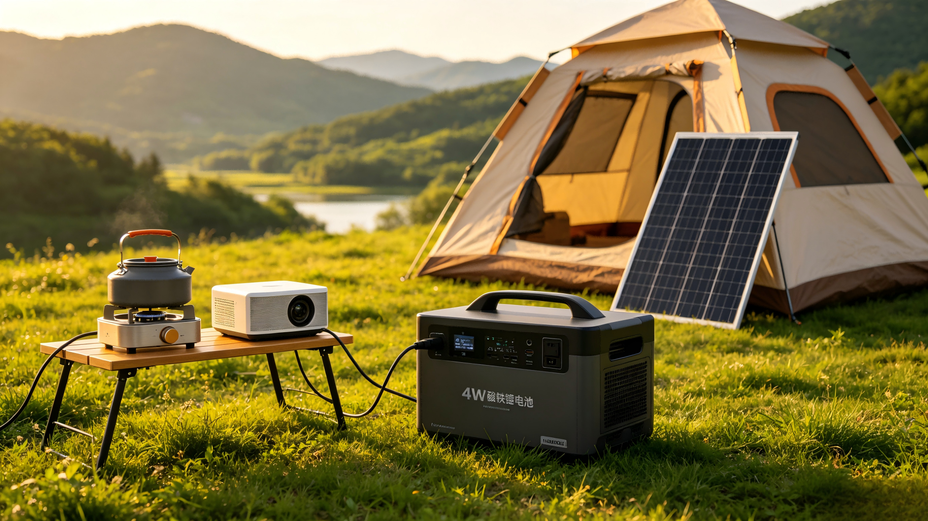 1kW LiFePO4 Battery Builds Lightweight Power for Outdoor Camping