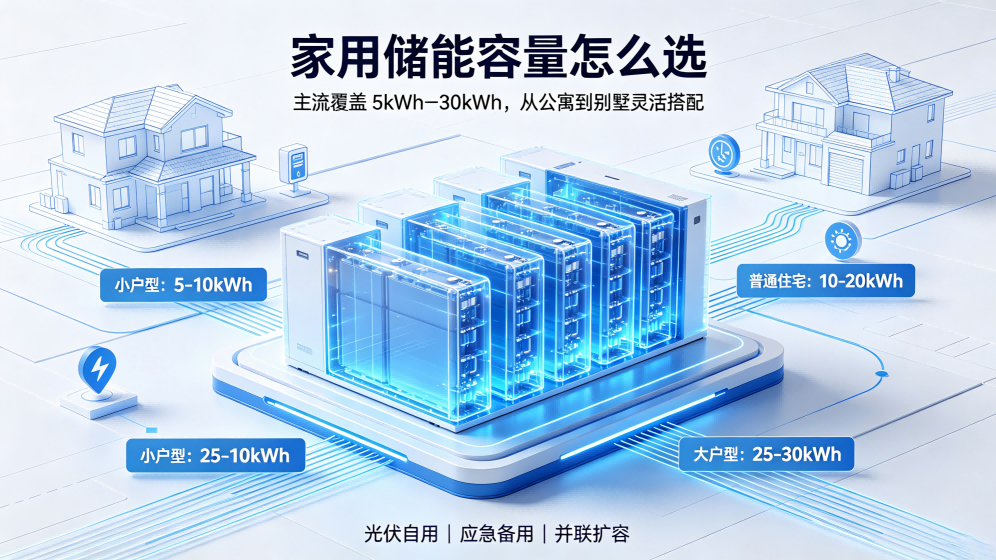 Overview of Capacity Specifications for Household Energy Storage Batteries