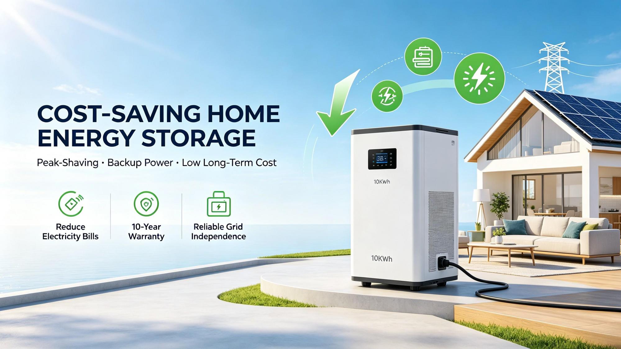 Cost-saving and High-efficiency, Economical Choice for Home Energy Storage
