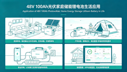 48V 100Ah photovoltaic household energy storage lithium battery