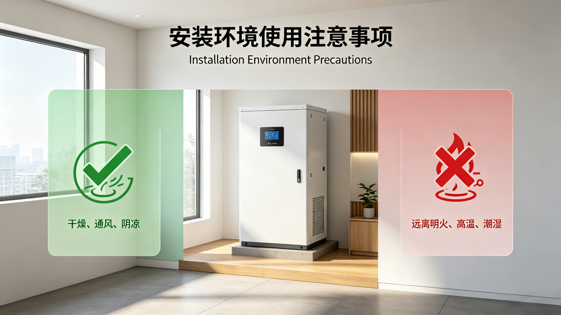 Installation and Usage Precautions for Household Energy Storage Batteries