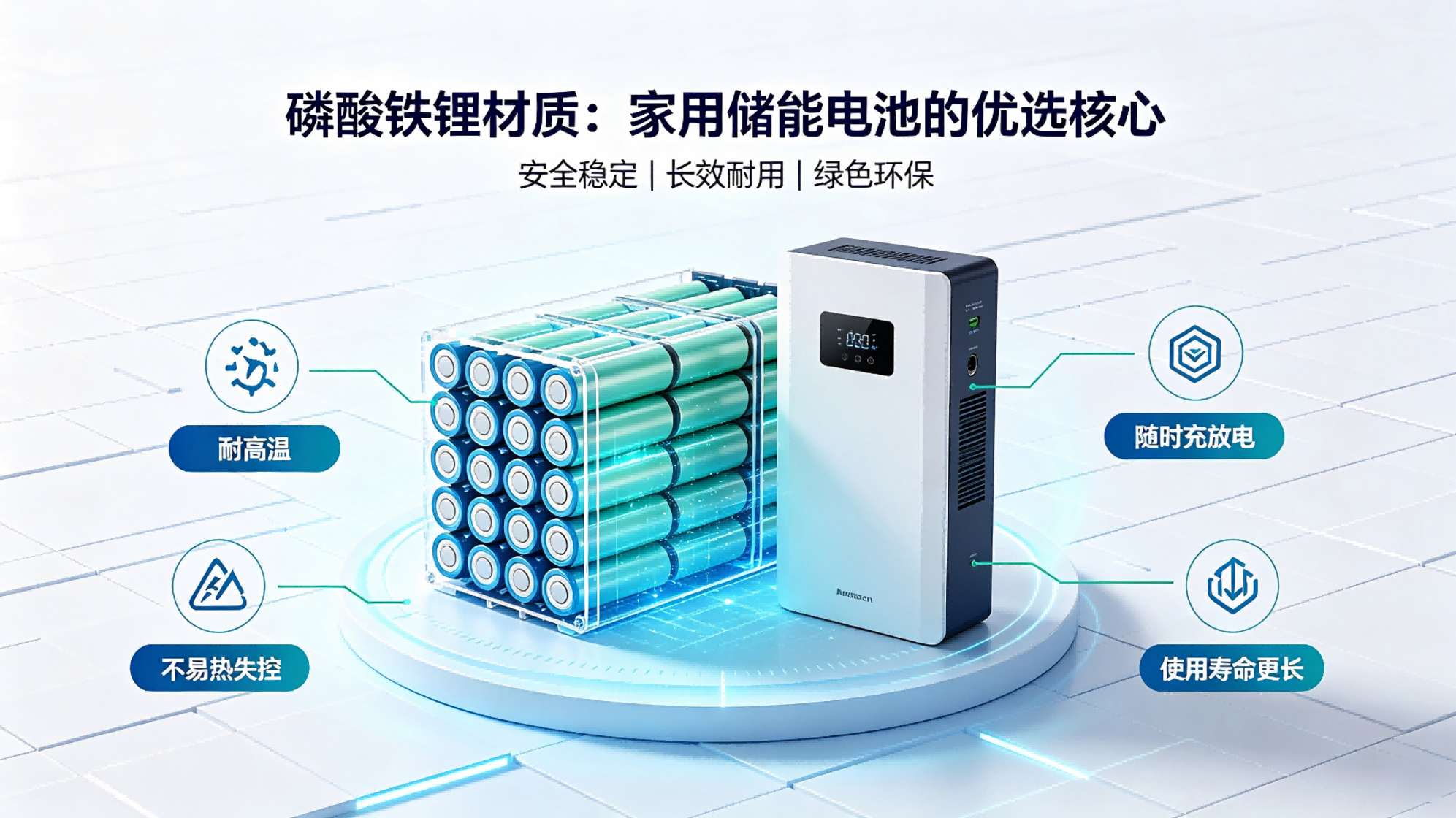 LiFePO4 Material: The Preferred Core for Home Energy Storage Batteries