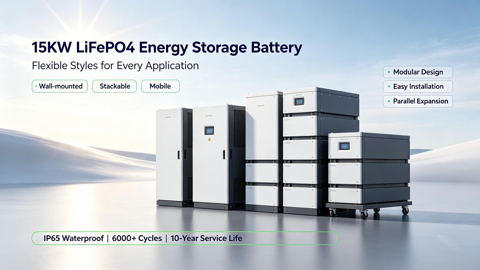 15KW Lithium Iron Phosphate Energy Storage Battery Selection Guide