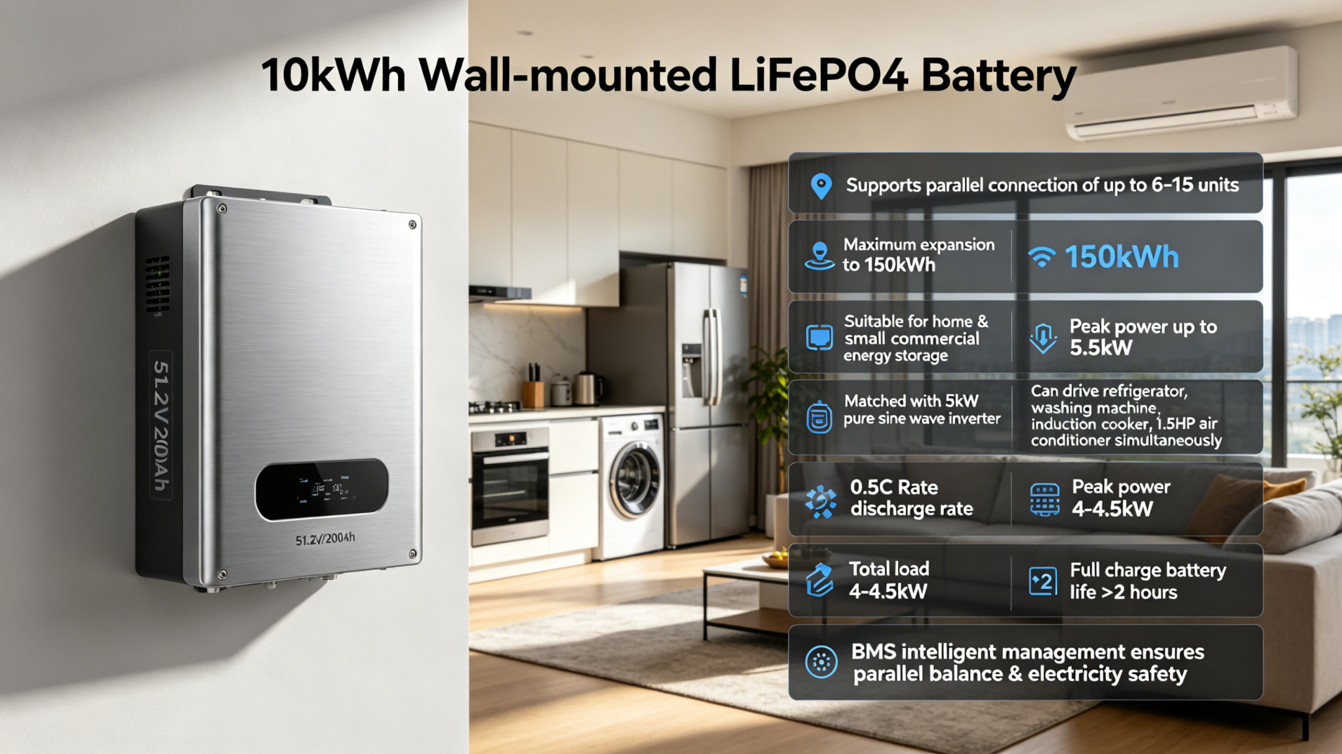 5kWh and 10kWh Battery Inverter Matching Guide