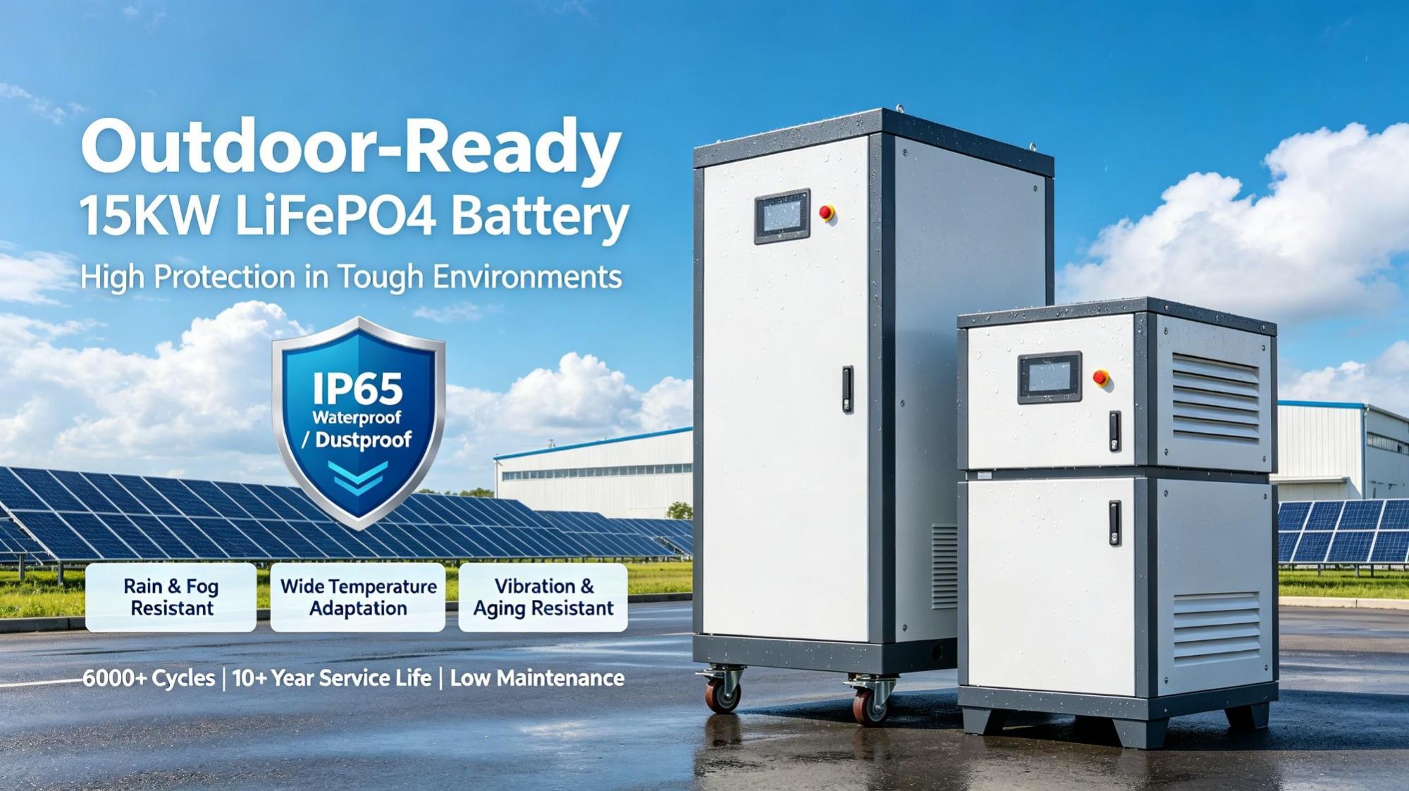Advantages of 15KW LFP Energy Storage Batteries for Outdoor Use