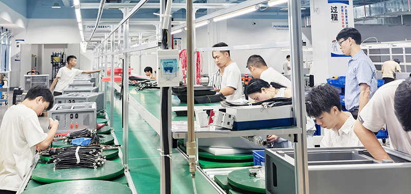 Lithium battery production line